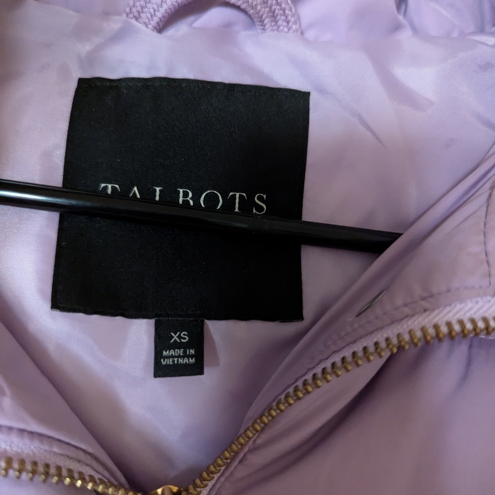 Talbots Lilac Alternative Down Jacket - image 5